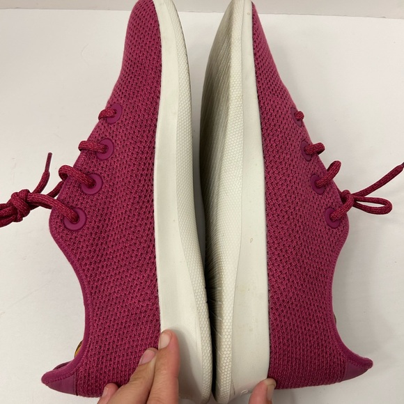 Allbirds Mens TR Tree Runners Pink Nikau Tourmaline Shoe Size 12 Limited Edition - Picture 6 of 9